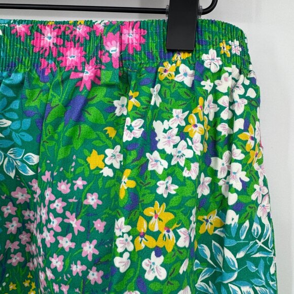 1980s pants floral vibrant vintage 80s Prestige slacks Pants woman’s size 14 - Picture 2 of 11